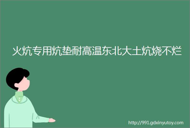 火炕专用炕垫耐高温东北大土炕烧不烂