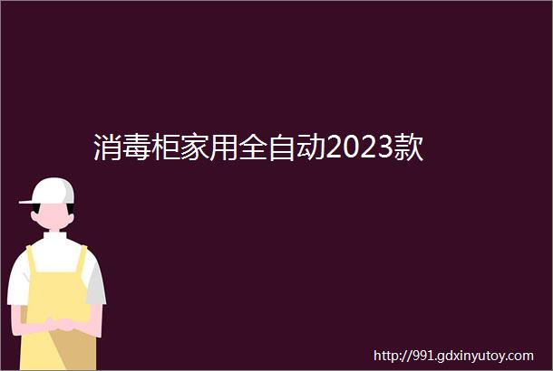 消毒柜家用全自动2023款