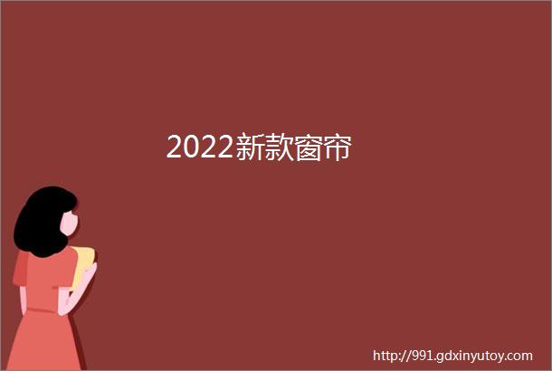 2022新款窗帘